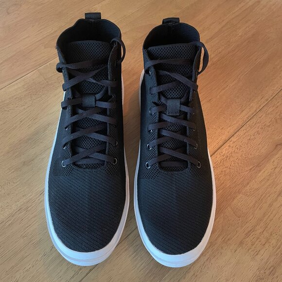 BYLT Premium Basics Men's High Top Sneakers - Lido Hytop Shoes, Black, Size 9 - Picture 10 of 16